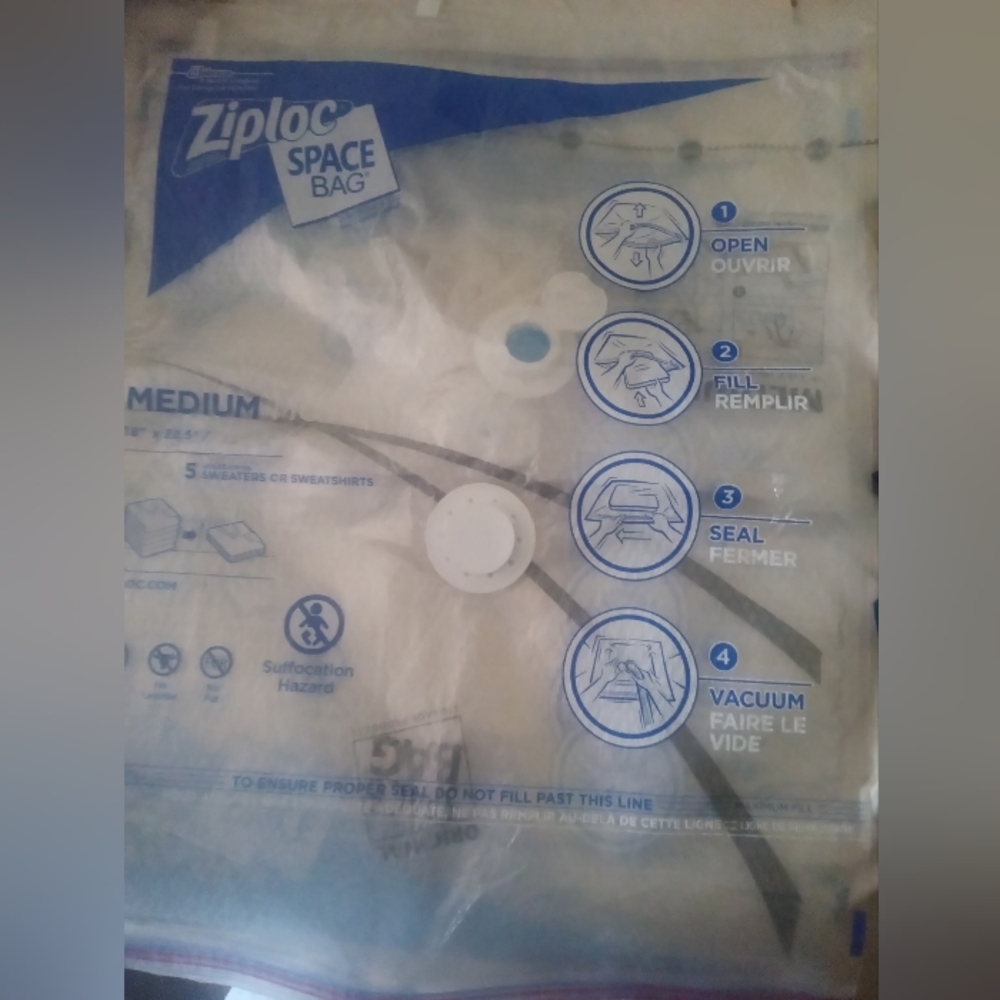 Ziploc Space Bags Bundle- 14 Bags